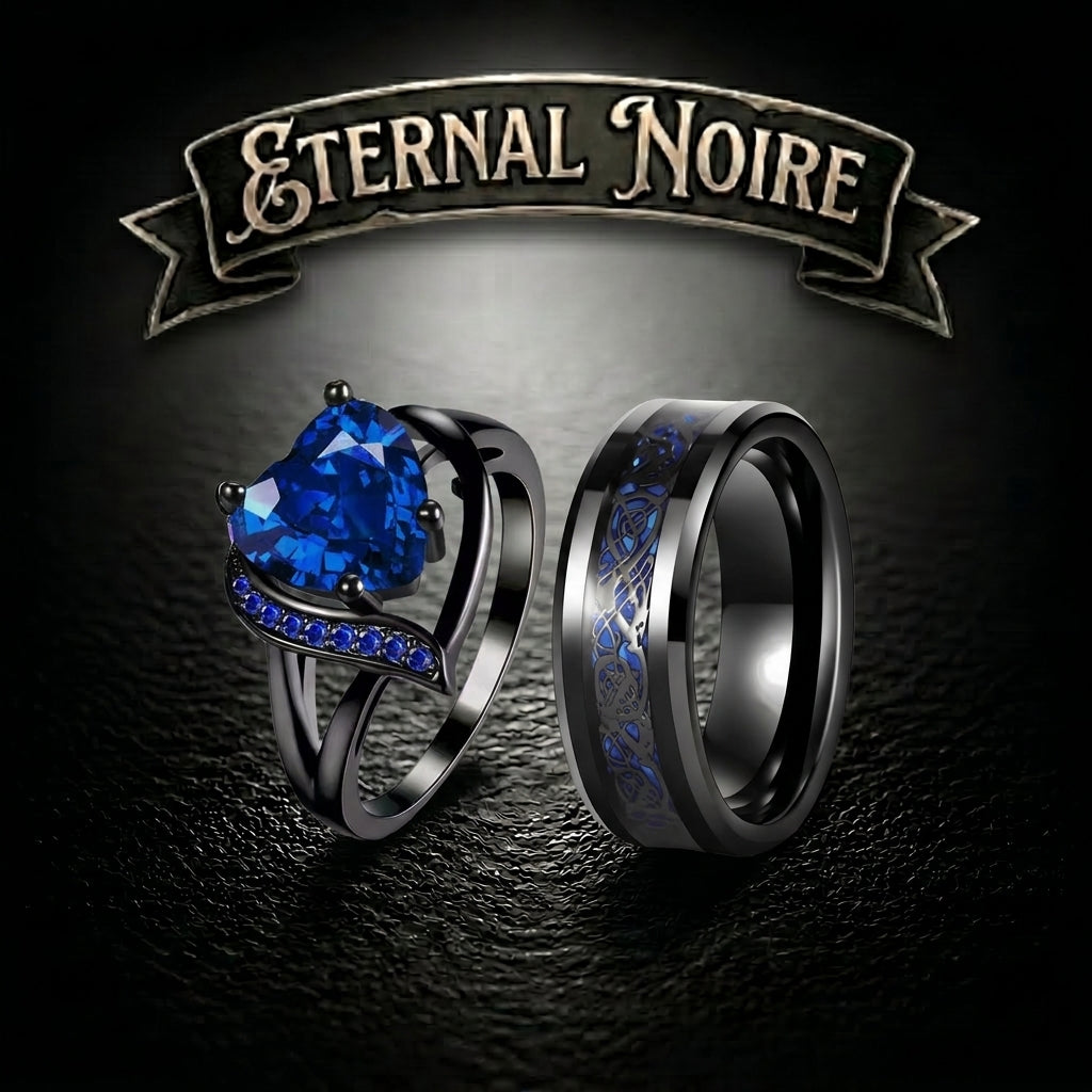 Eternal Noire™ – Anillos de Pareja