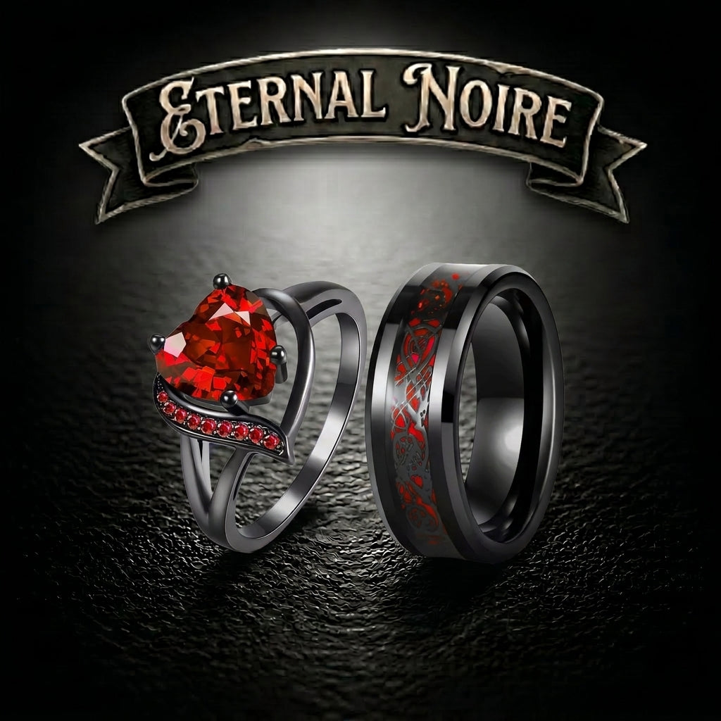 Eternal Noire™ – Anillos de Pareja